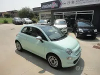 Usata Fiat 500 Lounge 69 CV (50 kW) 2017 Verde Utilitaria