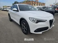 Usata Alfa Romeo Stelvio Sprint 190 CV (139 kW) 2022 Nero SUV