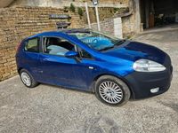 Usata Fiat Grande Punto Dynamic 90 CV (66 kW) 2006 Blu Utilitaria
