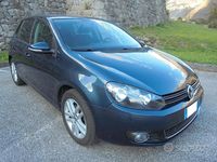 Usata VW Golf VI Highline 122 CV (89 kW) 2010 Blu Utilitaria