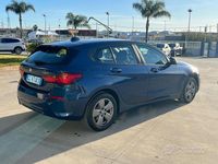 Usata BMW 116 Advantage 116 CV (85 kW) 2021 Blu Utilitaria