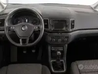 Usata VW Sharan 184 CV (135 kW) 2018 Bluazzurro Monovolume