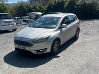 Usata Ford Focus Titanium 120 CV (88 kW) 2017 Argento Station wagon
