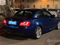Usata BMW 120 Coupé M Sport 177 CV (130 kW) 2011 Blu Coupé