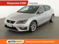 Usata Seat Leon FR 150 CV (110 kW) 2016 Argento Berlina