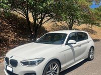 Usata BMW 116 M Sport 116 CV (85 kW) 2016 Bianco Utilitaria