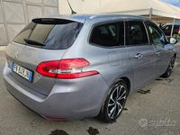 Usata Peugeot 308 SW GT-line 120 CV (88 kW) 2018 Grigio Station wagon