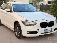 Begagnad BMW 114 Sport Line 102 HK (75 kW) 2012 Vit Halvkombi