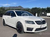 Usata Skoda Octavia RS 220 CV (161 kW) 2016 Bianco Utilitaria