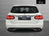 Usata Mercedes C220 194 CV (142 kW) 2019 Bianco Station wagon