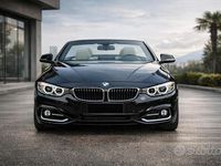 Usata BMW 420 2014 Blu Cabrio
