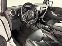 Usata Jeep Wrangler Unlimited Sahara 2012 Bianco SUV