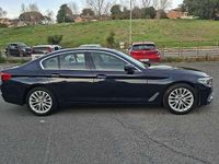 Usata BMW 520 Luxury Line 190 CV (139 kW) 2017 Blu/azzurro Berlina
