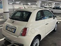 Usata Fiat 500 2009 Bianco Cabrio