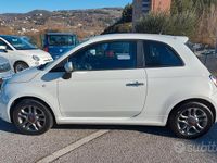 Usata Fiat 500 Sport 95 CV (69 kW) 2014 Bianco Berlina