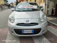 Usata Nissan Micra Tekna 80 CV (58 kW) 2012 Grigio Utilitaria