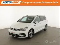 Usata VW Touran 150 CV (110 kW) 2020 Bianco Monovolume