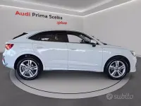 Usata Audi Q3 Sportback S-Line 150 CV (110 kW) 2022 Bianco ghiaccio metalizzato SUV
