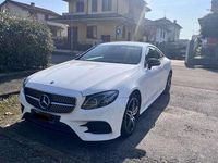 Usata Mercedes E220 AMG line 194 CV (142 kW) 2018 Coupé