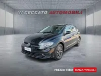 Usata VW Polo Life 95 CV (69 kW) 2023 Nero Utilitaria