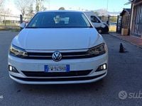 Usata VW Polo 95 CV (69 kW) 2019 Bianco Berlina