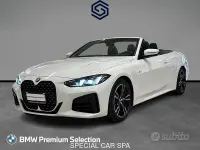 Usata BMW 420 Cabriolet M Sport 190 CV (139 kW) 2024 Bianco Cabrio