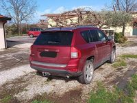 Usata Jeep Compass 163 CV (119 kW) 2012 Rosso SUV