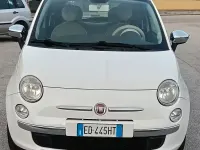 Käytetty Fiat 500 Lounge 69 HP (50 kW) 2010 Valkoinen Viistoperä