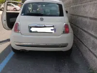 Usata Fiat 500 2008 Bianco Utilitaria