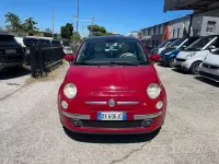 Usata Fiat 500 Lounge 69 CV (50 kW) 2009 Rosso Cabrio