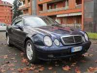 Usata Mercedes CLK200 Elegance 192 CV (141 kW) 2000 Blu/azzurro Cabrio
