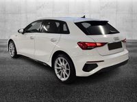 Usata Audi A3 e-tron S-Line 245 CV (180 kW) 2022 Bianco metallizzato Utilitaria