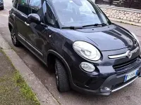 Usata Fiat 500L Trekking 95 CV (69 kW) 2015 Grigio Monovolume