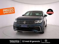 Usata VW Tiguan R-line 150 CV (110 kW) 2021 Blu SUV