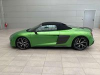 Usata Audi R8 Spyder Performance 620 CV (456 kW) 2021 Verde java metallizzato Cabrio