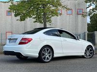 Usata Mercedes C220 Avantgarde 170 CV (125 kW) 2014 Bianco Coupé