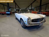 Usata Mercedes SL280 170 CV (125 kW) 1969 Bianco Cabrio