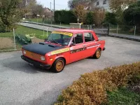 Usata Fiat 128 1970 Rosso Berlina