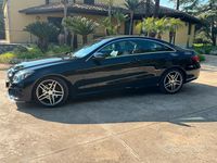 Usata Mercedes E250 AMG 170 CV (125 kW) 2015 Nero Coupé