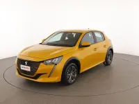 Usata Peugeot e-208 Active 100 kW (136 CV) 2021 Giallo Utilitaria