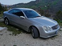 Usata Mercedes CLK270 Avantgarde 170 CV (125 kW) 2004 Argento Coupé