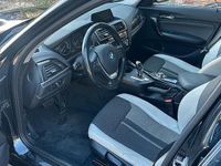 Usata BMW 118 Efficient Dynamics 150 CV (110 kW) 2017 Nero Utilitaria