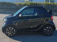 Usata Smart ForTwo Cabrio Passion 90 CV (66 kW) 2017 Nero Cabrio