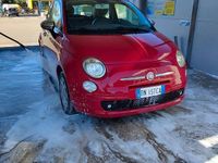 Usata Fiat 500 Pop 69 CV (50 kW) 2009 Rosso Cabrio