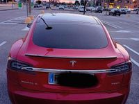 Usata Tesla Model S 514 kW (700 CV) 2015 Rosso Utilitaria