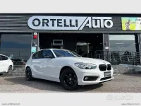 Usata BMW 116 Advantage 116 CV (85 kW) 2018 Bianco Utilitaria