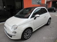 Usata Fiat 500C Lounge 95 CV (69 kW) 2010 Bianco Cabrio