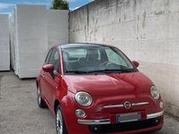 Usata Fiat 500 75 CV (55 kW) 2010 Rosso Utilitaria
