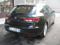 Usata Seat Leon 105 CV (77 kW) 2015 Nero Station wagon