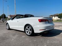 Usata Audi A3 Cabriolet Sport 150 CV (110 kW) 2017 Bianco Cabrio